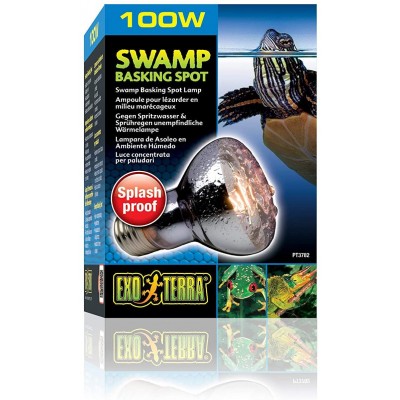 Exoterra Ampoule Swamp Basking Spot pour Reptiles et Amphibiens 100 W