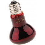 Perfeclan E27 Lampe de Chauffage Infrarouge Eclairage Chaud pour Terrarium Reptiles Hamster Petits Animaux 50W