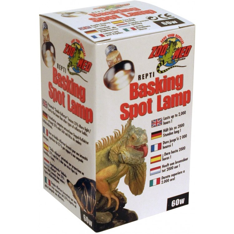 Zoo Med Basking Spot Lampe pour Reptile 60 W