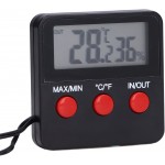 Capteur de température d'humidité hygromètre thermomètre portable électronique pour animal de compagnie pour reptile