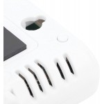 Compteur d'humidité thermomètre numérique Portable à piles pratique de haute précision pour les lieux de contrôle de température pour maisonMC41 blanc avec rétroéclairage