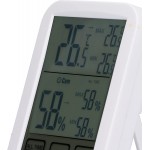 Evonecy Humidificateur de température thermomètre hygromètre à écran Tactile avec Fonction de Commutation ℉ pour Serre sous-Sol pour Chambre de bébé Salle de Guitare