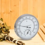 HelloCreate Thermomètre hygromètre 2 en 1 pour salle à vapeur et sauna