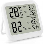 Hygromètre Numérique Thermomètre Intérieur Thermomètre hygromètre de thermomètre électronique numérique à mémoire de haute précision compteur humidité de température ambiante pour bébé
