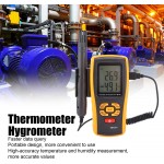 Jacksing Hygromètre de température hygromètre GM1361+ Petit pour l'industrie de Plein air pour Hommes
