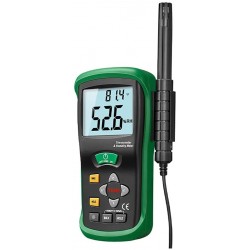 KEDUODUO MultiMeter Multifonction LCD de Haute précision en Bois de comptage d'humidité Thermomètre et hygromètre Thermomètre et hygromètre