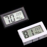 Mini LCD Numérique Thermomètre Température Hygromètre Température intérieure Convenable Température Humidité Mètre Jauge Instruments Color : White