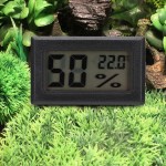 SHYEKYO Mini thermomètre hygromètre thermomètre hygromètre numérique Facile à Utiliser avec Un Fonctionnement Stable pour la Serre à la Maison