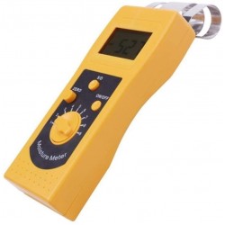 SJ-Moisture meter Précise DM200P Papier numérique hygromètre Testeur 0-50% Papiers hygromètre Portable hygromètre Tenu à la Main