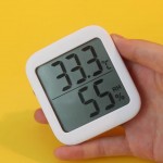 YARNOW 2Pcs Numérique Thermometre Hygromètre avec Écran LCD Température Intérieure Température Température Température Outil de Mesure de La Pièce à L' intérieur