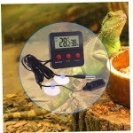 Yililay hygromètre Sondes Reptile hygromètre Humidité Jauge Mini Eptile pour Le thermomètre à sonde Reptile Poisson Aquarium