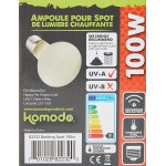Komodo Ampoule chauffante ES 100 W