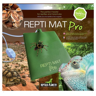 REPTILES PLANET Repti Pro Tapis Chauffant pour Reptile 10 x 18 cm 4 W