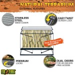 Exoterra Terrarium pour Reptiles 90 X 45 X 60 cm