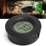 Atyhao Mini thermomètre hygromètre Moniteur de température d'humidité numérique LCD intégré pour incubateurs couveuses Reptile réservoir Serre bébé Chambre