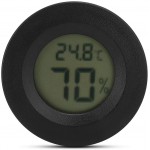 Atyhao Mini thermomètre hygromètre Moniteur de température d'humidité numérique LCD intégré pour incubateurs couveuses Reptile réservoir Serre bébé Chambre