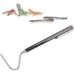 Crochet de serpent de de reptiles en acier inoxydable léger Portable pour attraper la manipulation Grabber séparé petit serpent pour animaux de compagnie