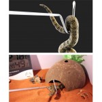 Dbtxwd Crochet de Serpent Crochet de Reptile escamotable à Manche de Serpent télescopique pour Serpent Python