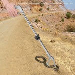Pince à serpent utilisant une pince à reptiles plus longue et pliable et portable pour l'extérieur100cm