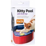 Karlie Kitty Lake 31889 Bassin pour chat avec 3 jouets 30 x 10 cm