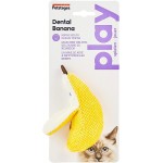 Petstages Jouet pour chat Dental Banana herbe à chat hygiène dentaire à mâcher