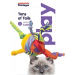 Petstages Jouet pour chat Tons of Tails avec herbe à chat à mâcher multicolore